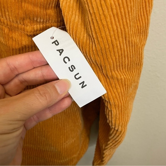 PacSun Marigold Oversized Corduroy Jacket- Shacket‎ Size M/L NWT - Picture 9 of 10